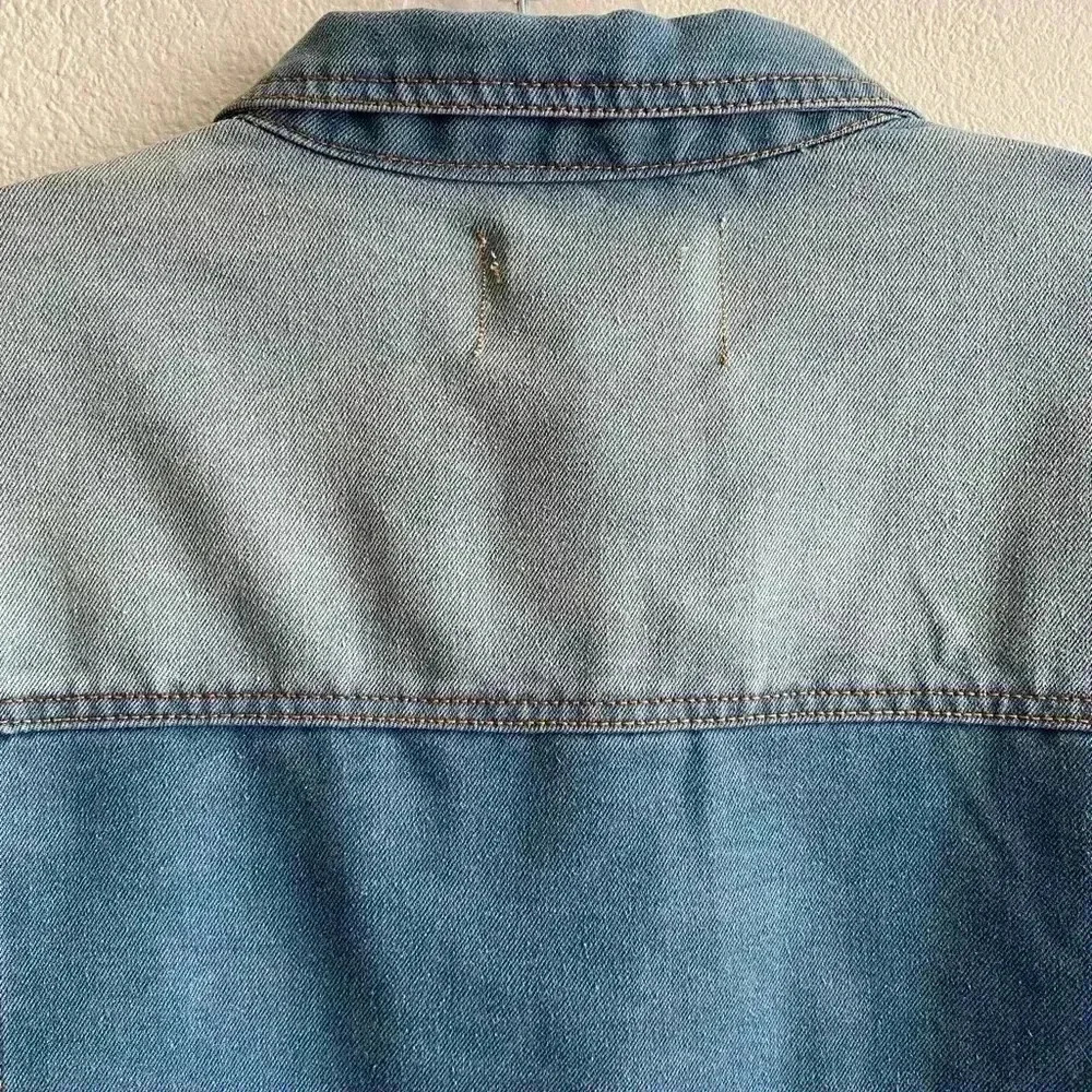 🆕Ashley Vintage Charm Plus-size Jean Jacket 3X🆕 - Picture 9 of 13